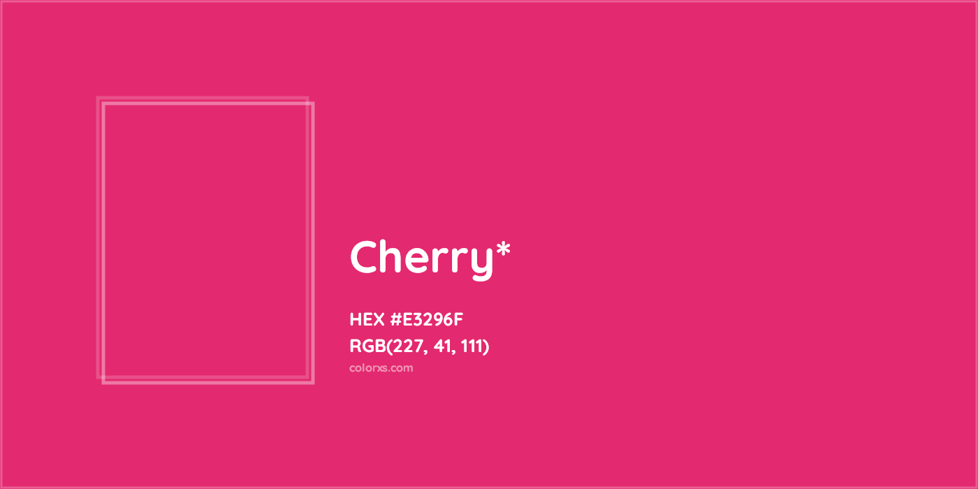 HEX #E3296F Color Name, Color Code, Palettes, Similar Paints, Images
