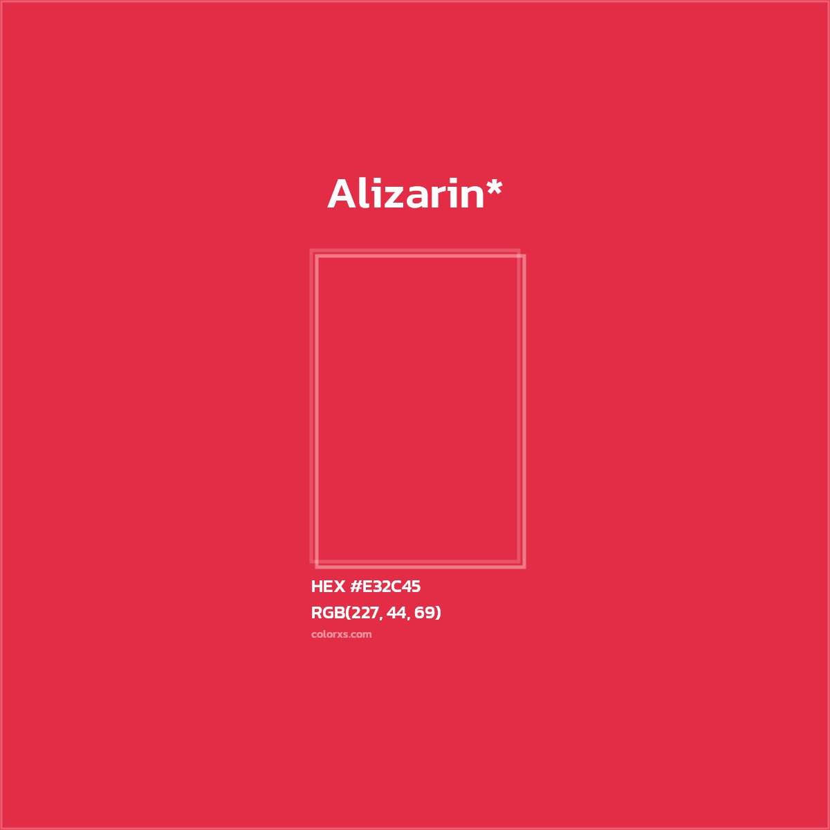 HEX #E32C45 Color Name, Color Code, Palettes, Similar Paints, Images