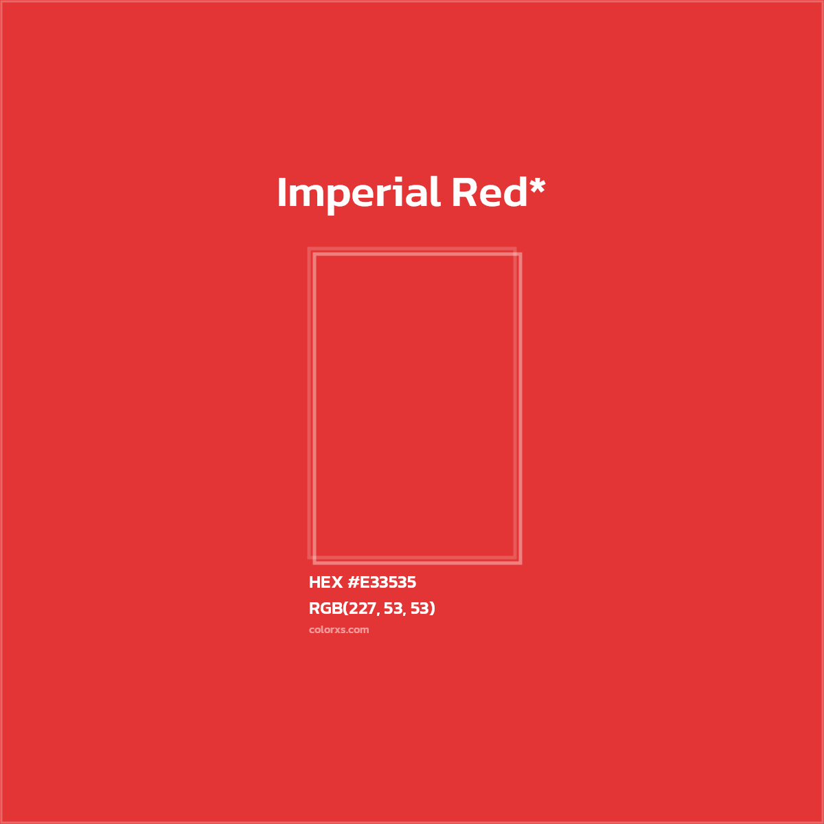 HEX #E33535 Color Name, Color Code, Palettes, Similar Paints, Images