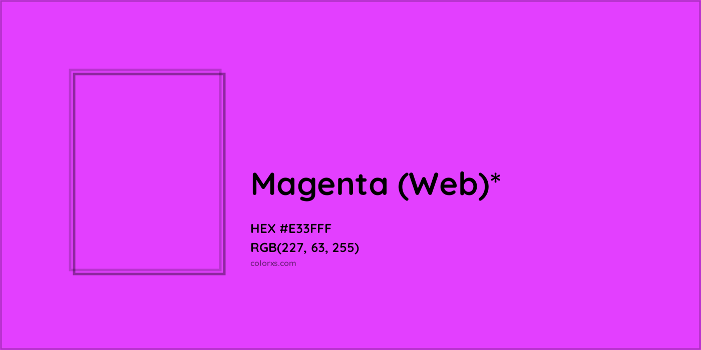 HEX #E33FFF Color Name, Color Code, Palettes, Similar Paints, Images
