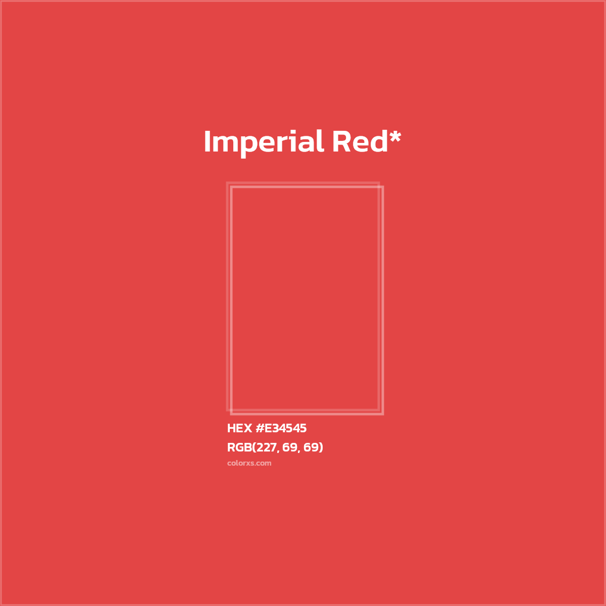 HEX #E34545 Color Name, Color Code, Palettes, Similar Paints, Images