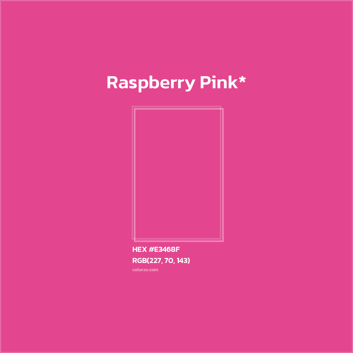 HEX #E3468F Color Name, Color Code, Palettes, Similar Paints, Images