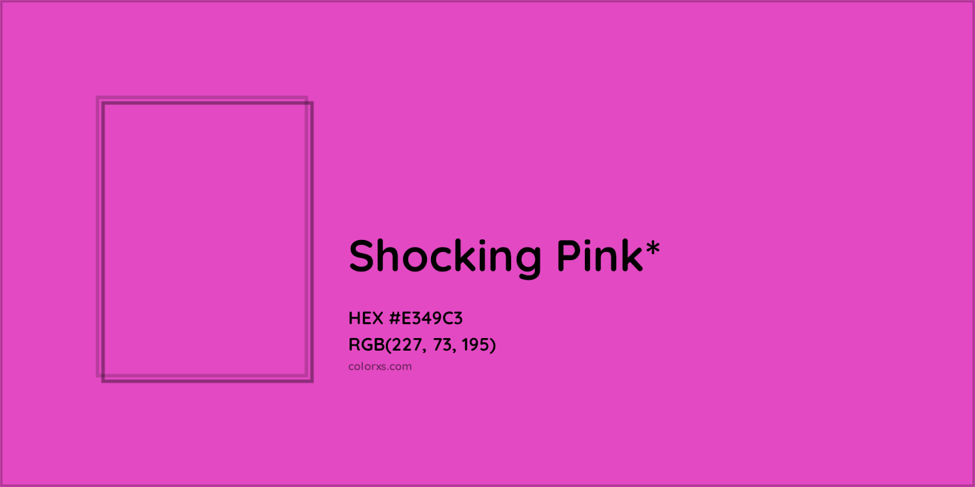 HEX #E349C3 Color Name, Color Code, Palettes, Similar Paints, Images