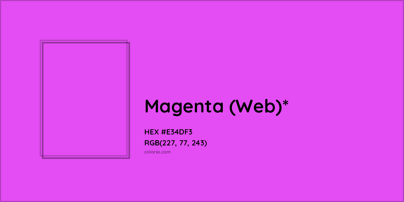 HEX #E34DF3 Color Name, Color Code, Palettes, Similar Paints, Images