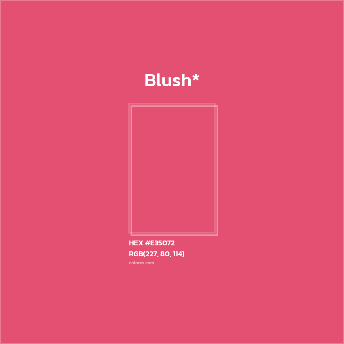 HEX #E35072 Color Name, Color Code, Palettes, Similar Paints, Images