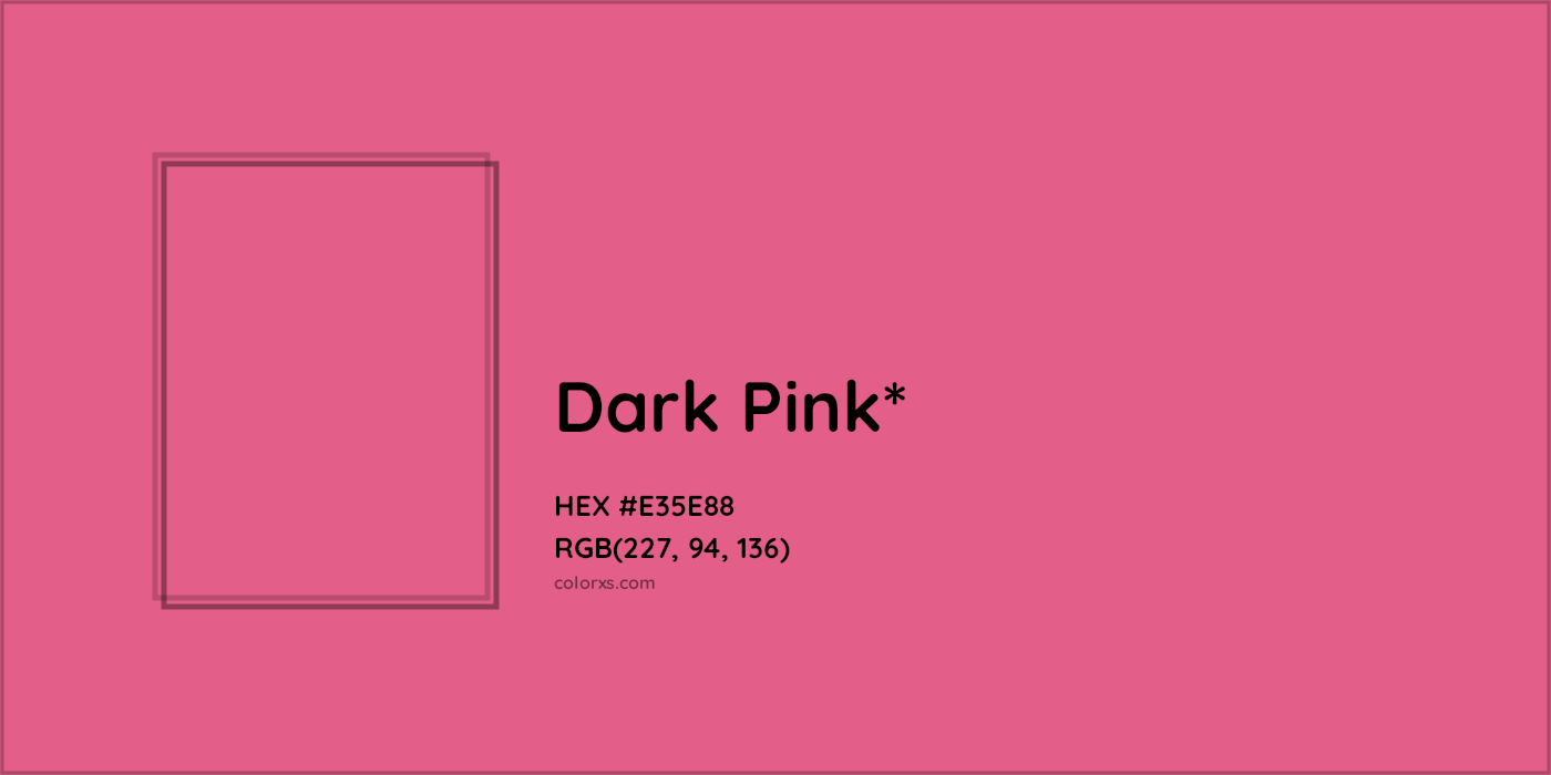 HEX #E35E88 Color Name, Color Code, Palettes, Similar Paints, Images