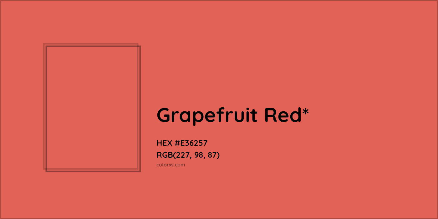 HEX #E36257 Color Name, Color Code, Palettes, Similar Paints, Images