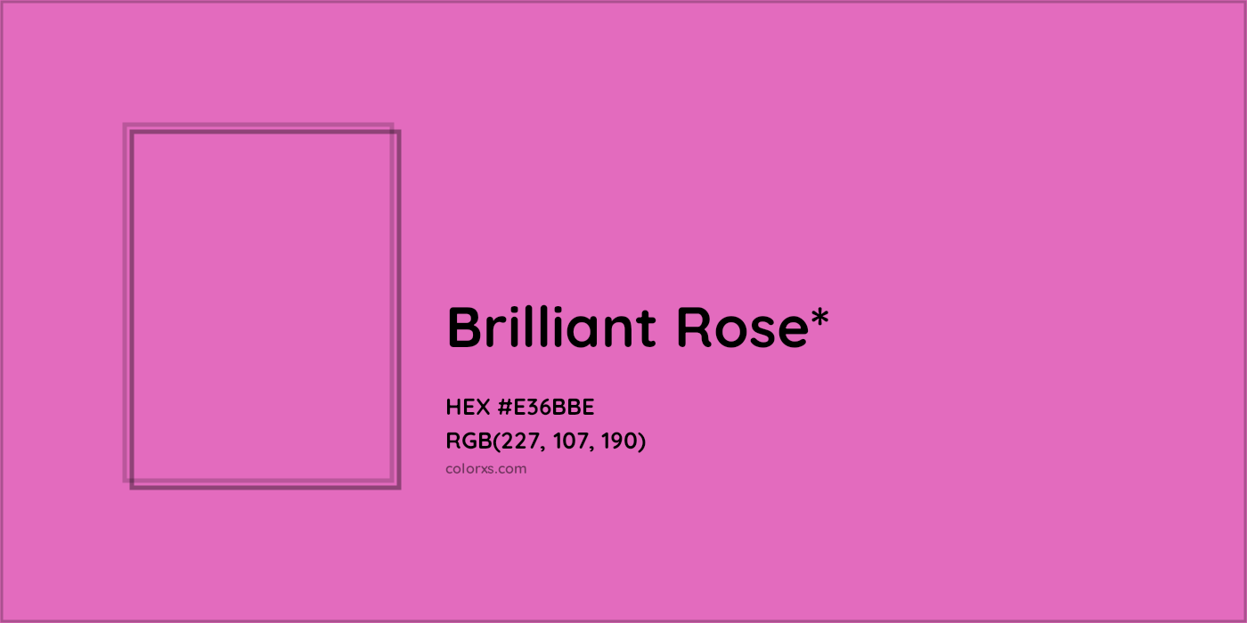 HEX #E36BBE Color Name, Color Code, Palettes, Similar Paints, Images