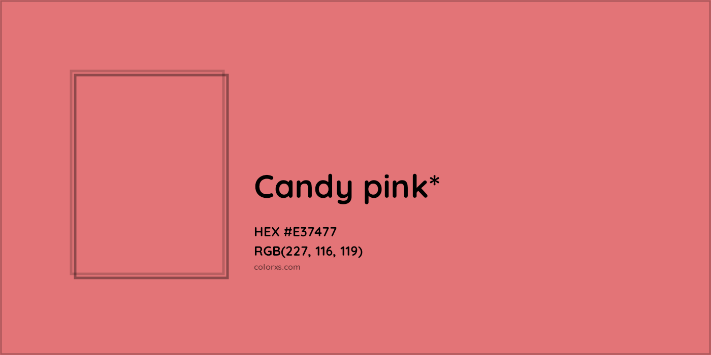 HEX #E37477 Color Name, Color Code, Palettes, Similar Paints, Images