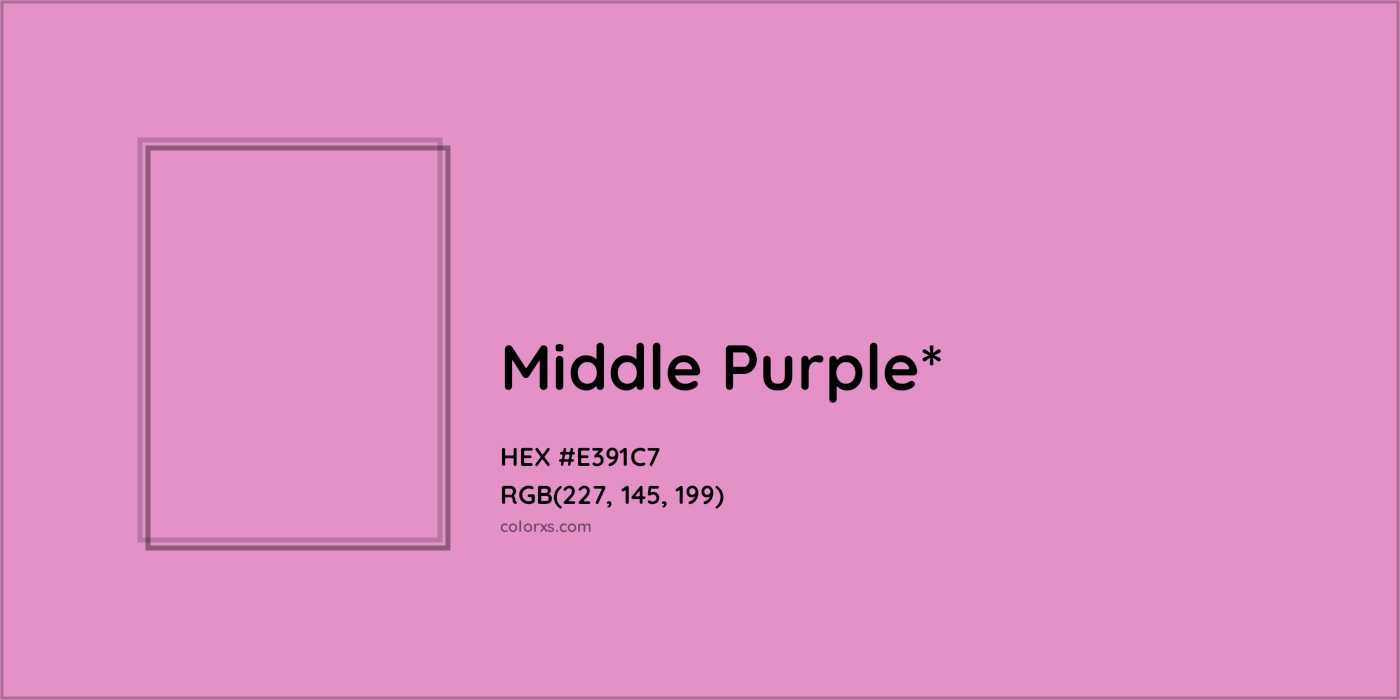 HEX #E391C7 Color Name, Color Code, Palettes, Similar Paints, Images