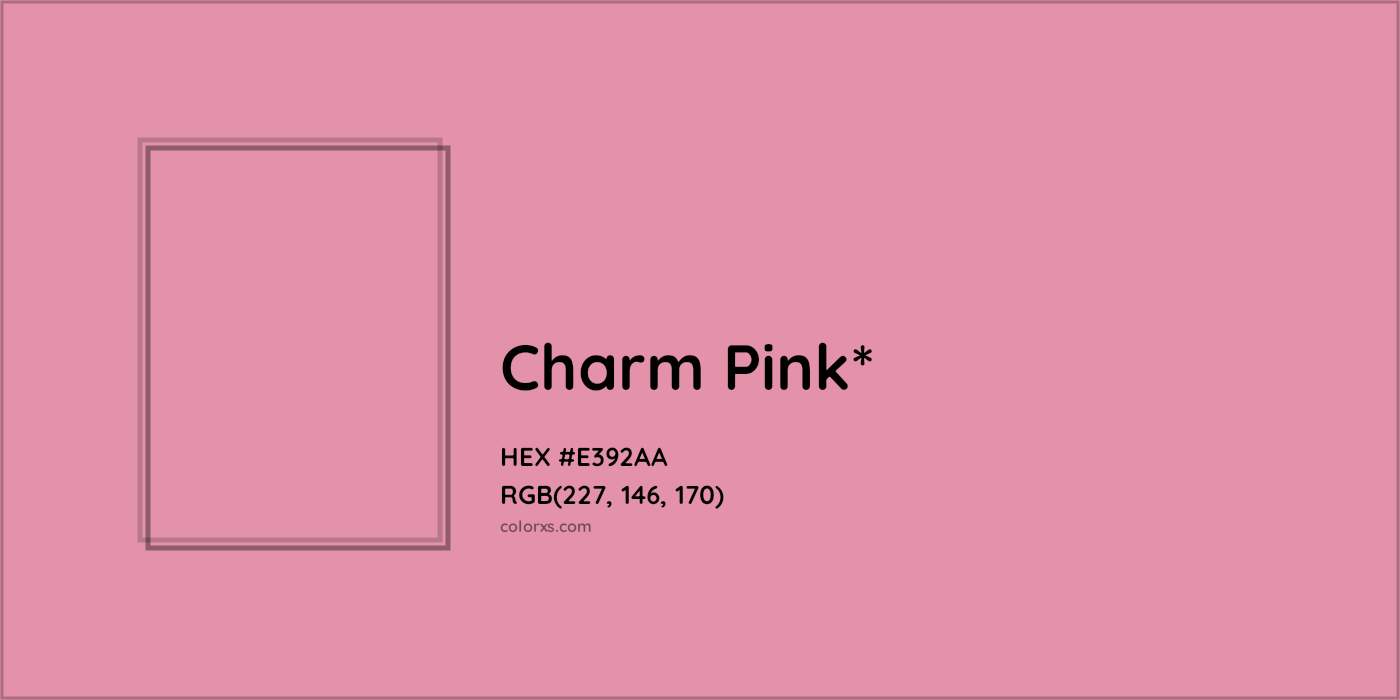 HEX #E392AA Color Name, Color Code, Palettes, Similar Paints, Images
