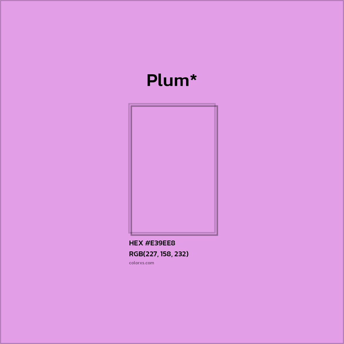 HEX #E39EE8 Color Name, Color Code, Palettes, Similar Paints, Images