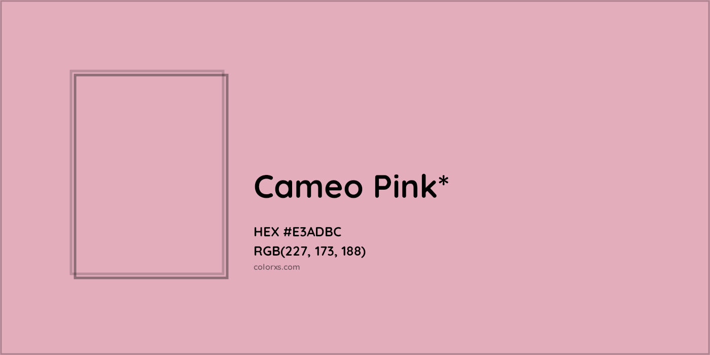 HEX #E3ADBC Color Name, Color Code, Palettes, Similar Paints, Images