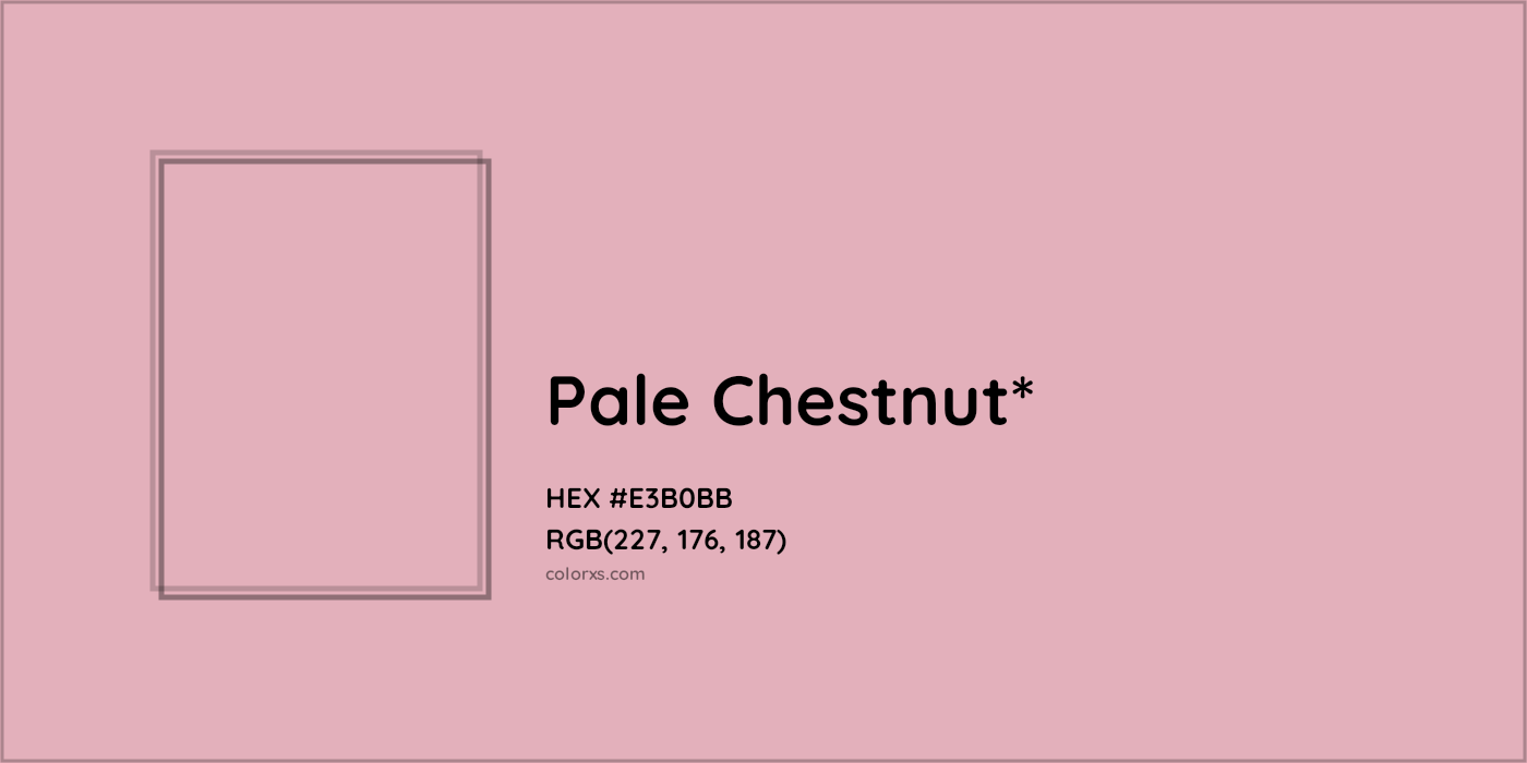 HEX #E3B0BB Color Name, Color Code, Palettes, Similar Paints, Images
