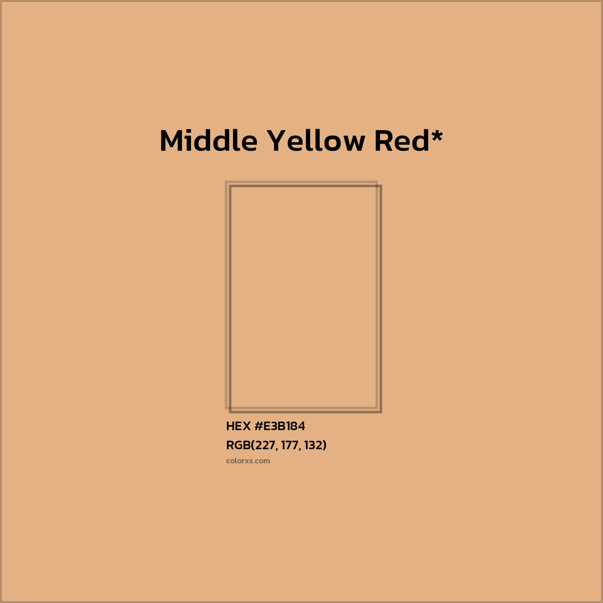 HEX #E3B184 Color Name, Color Code, Palettes, Similar Paints, Images