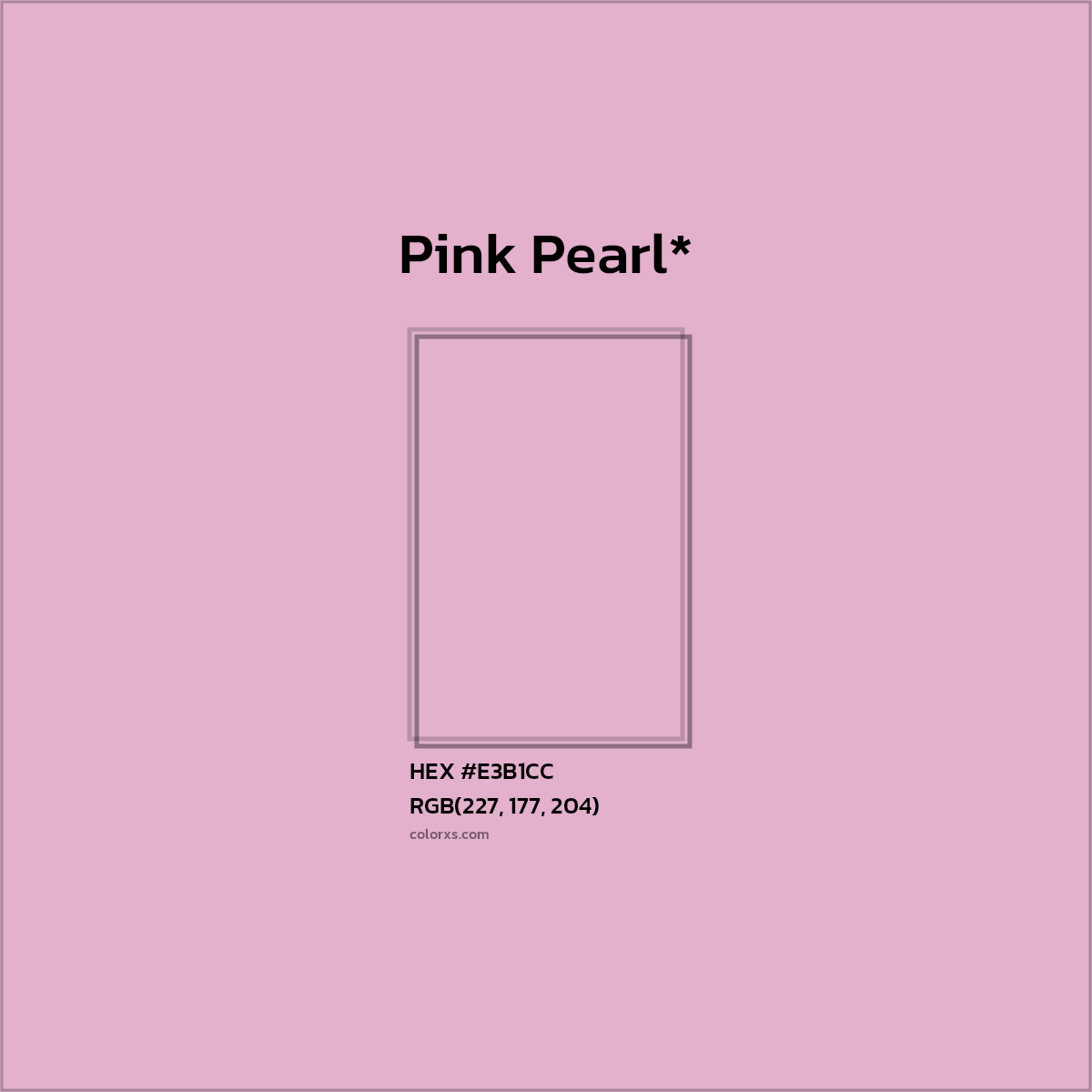 HEX #E3B1CC Color Name, Color Code, Palettes, Similar Paints, Images