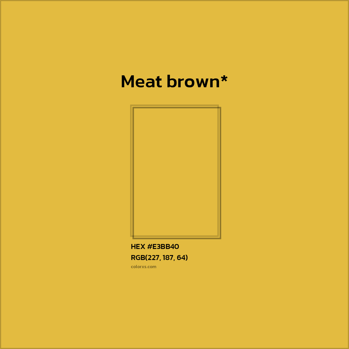 HEX #E3BB40 Color Name, Color Code, Palettes, Similar Paints, Images