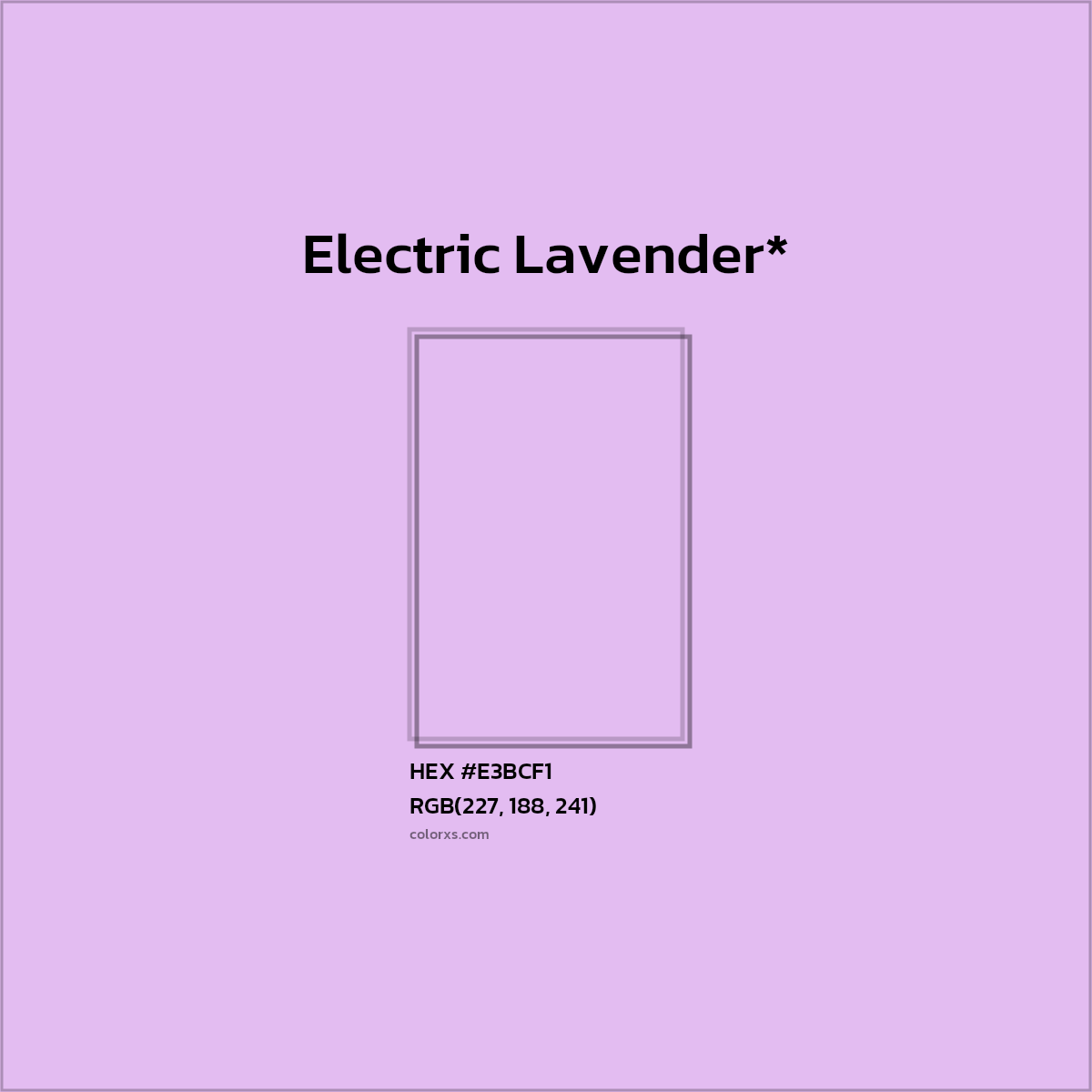 HEX #E3BCF1 Color Name, Color Code, Palettes, Similar Paints, Images