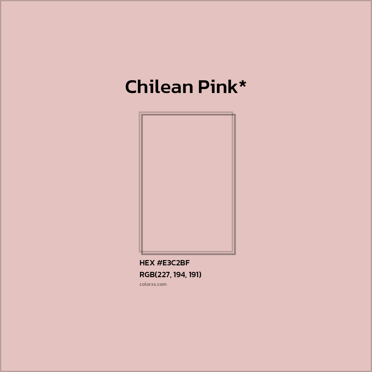 HEX #E3C2BF Color Name, Color Code, Palettes, Similar Paints, Images