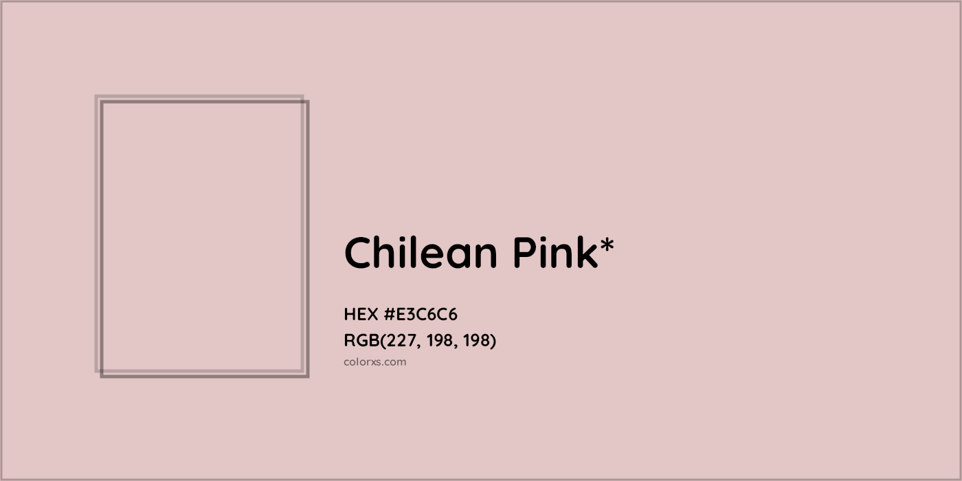 HEX #E3C6C6 Color Name, Color Code, Palettes, Similar Paints, Images