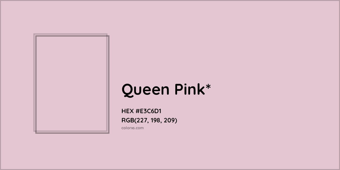 HEX #E3C6D1 Color Name, Color Code, Palettes, Similar Paints, Images