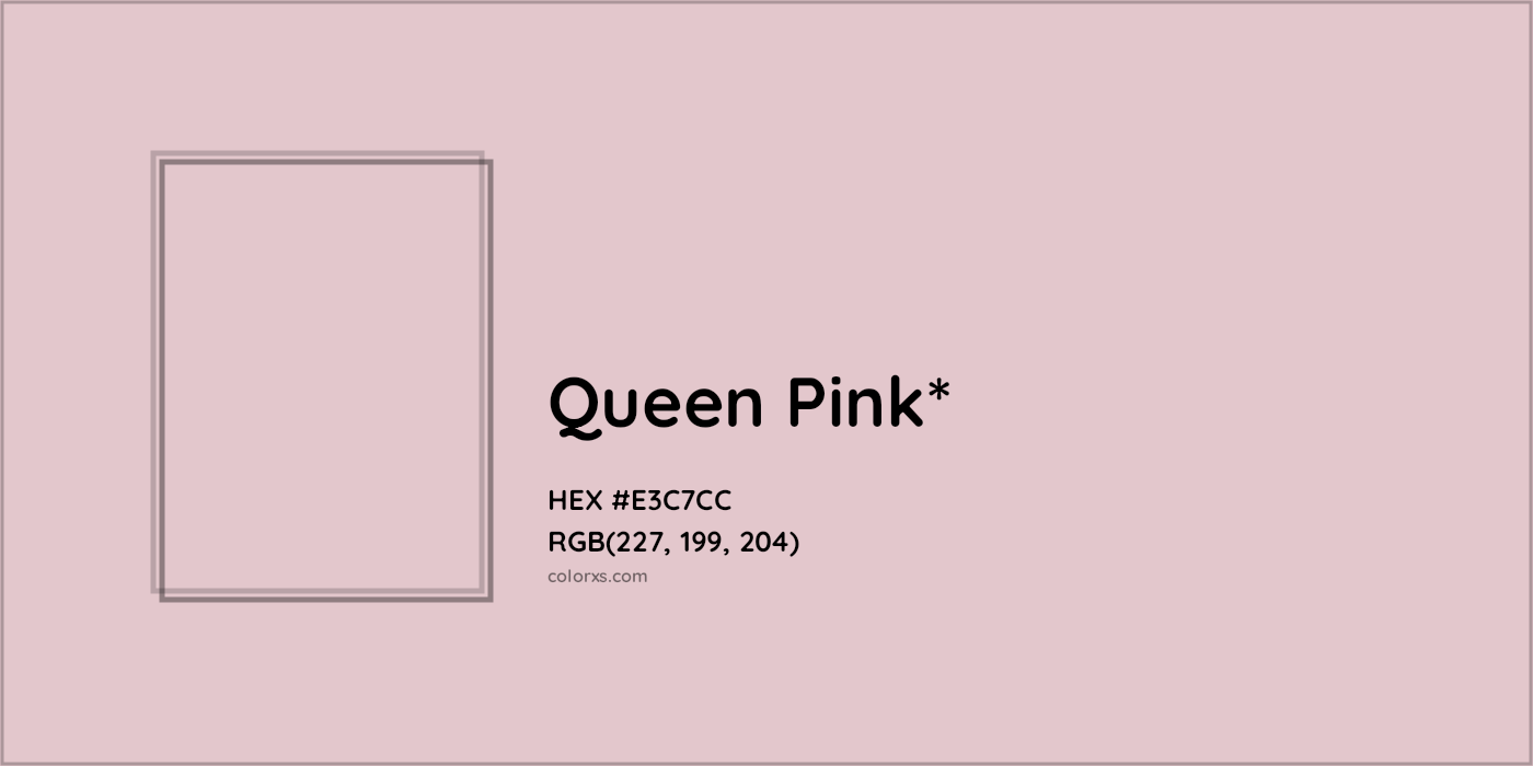 HEX #E3C7CC Color Name, Color Code, Palettes, Similar Paints, Images