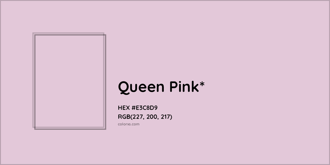 HEX #E3C8D9 Color Name, Color Code, Palettes, Similar Paints, Images
