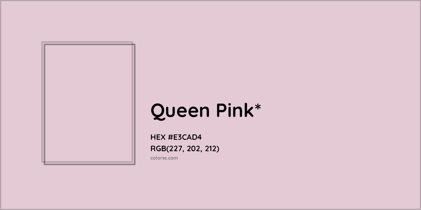 HEX #E3CAD4 Color Name, Color Code, Palettes, Similar Paints, Images