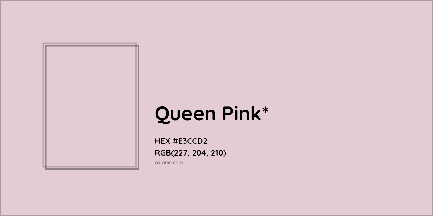 HEX #E3CCD2 Color Name, Color Code, Palettes, Similar Paints, Images