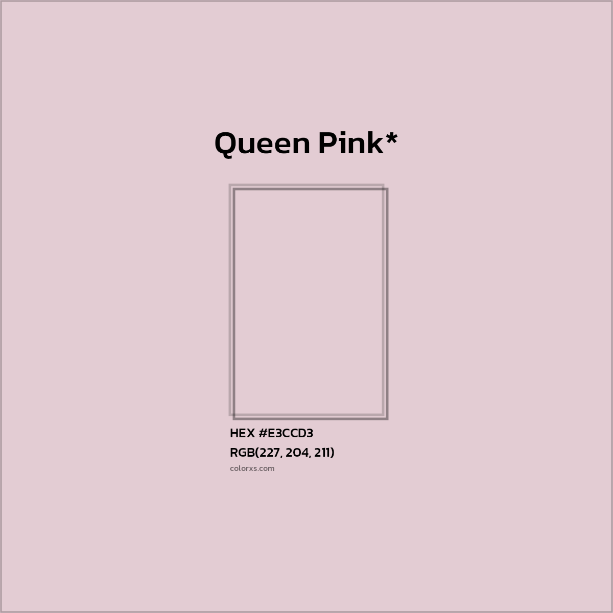 HEX #E3CCD3 Color Name, Color Code, Palettes, Similar Paints, Images