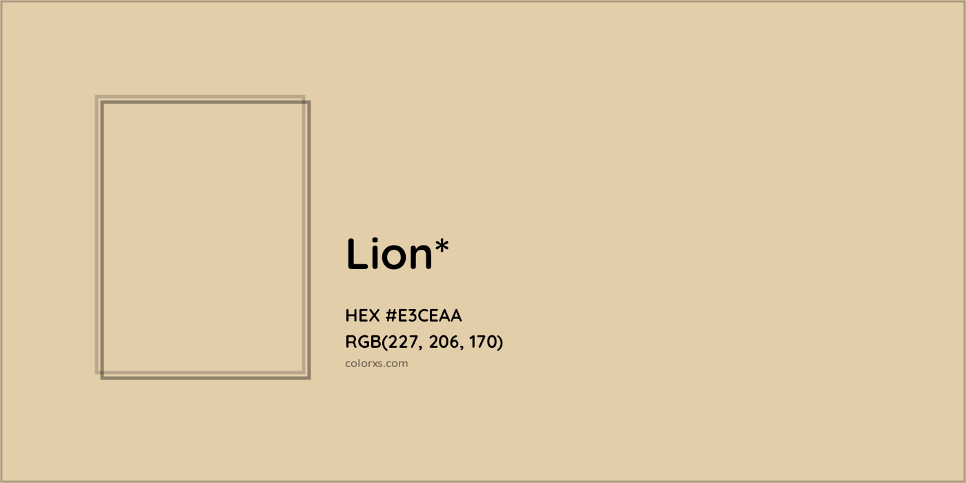HEX #E3CEAA Color Name, Color Code, Palettes, Similar Paints, Images
