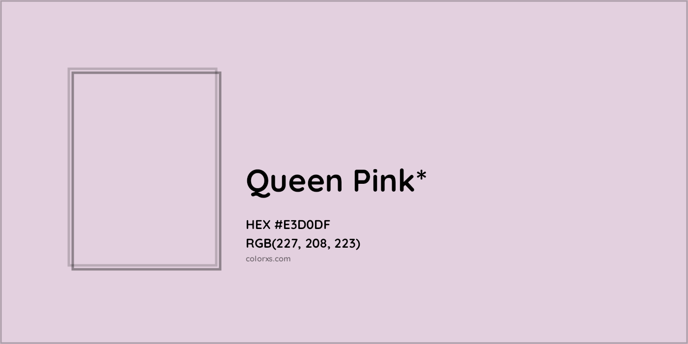 HEX #E3D0DF Color Name, Color Code, Palettes, Similar Paints, Images