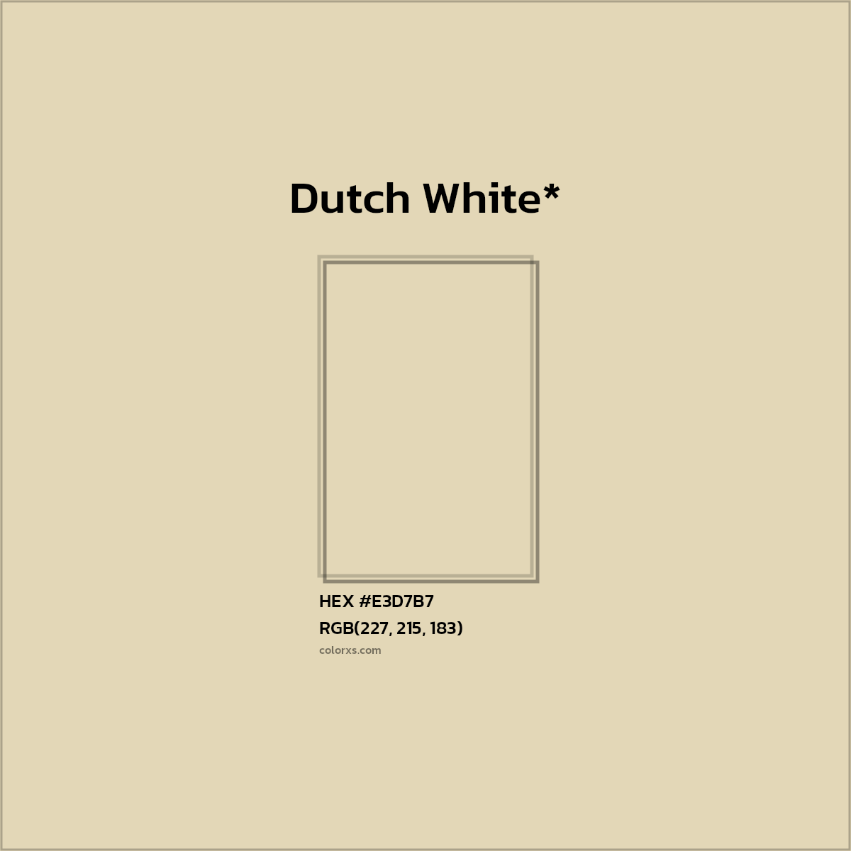 HEX #E3D7B7 Color Name, Color Code, Palettes, Similar Paints, Images