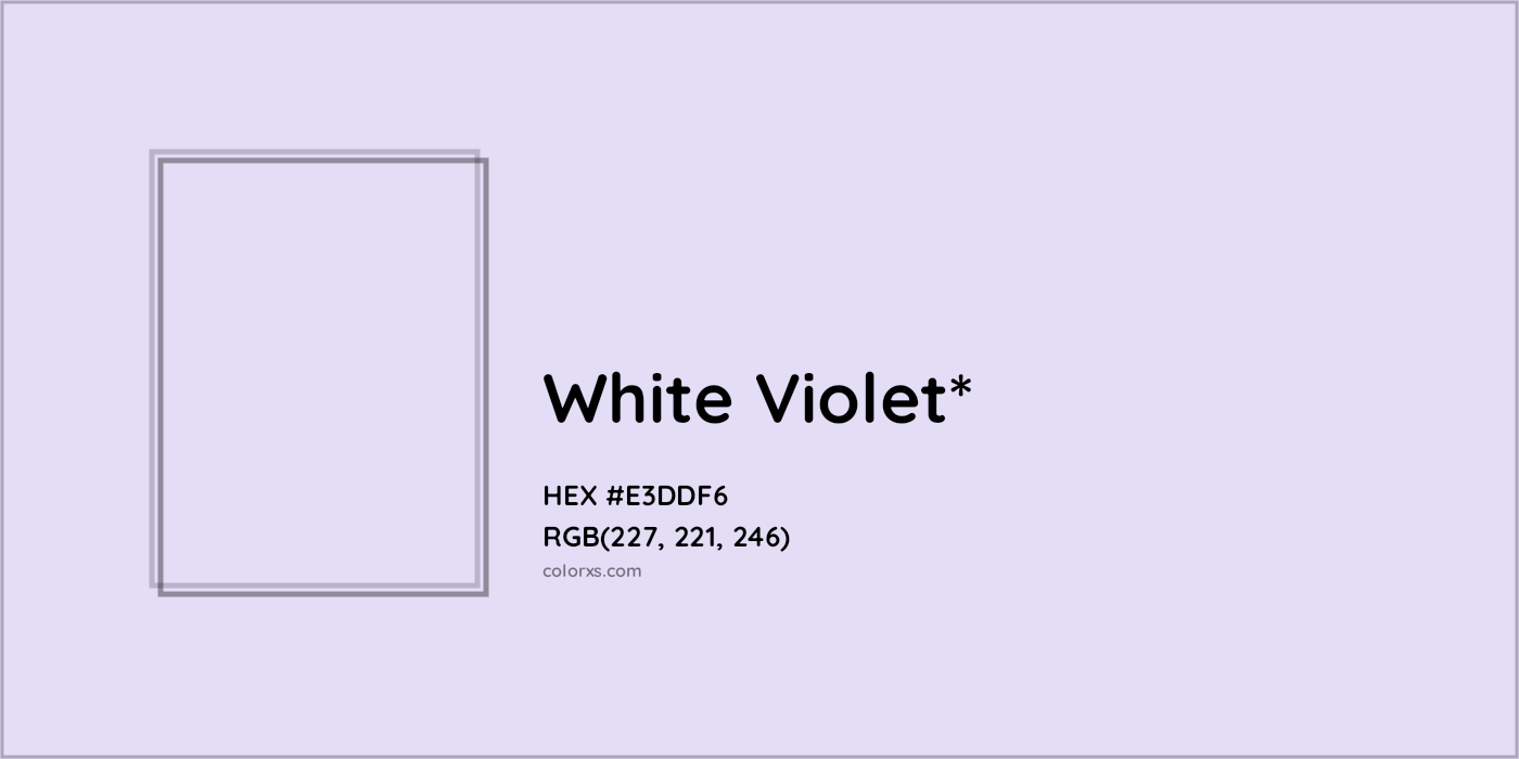 HEX #E3DDF6 Color Name, Color Code, Palettes, Similar Paints, Images