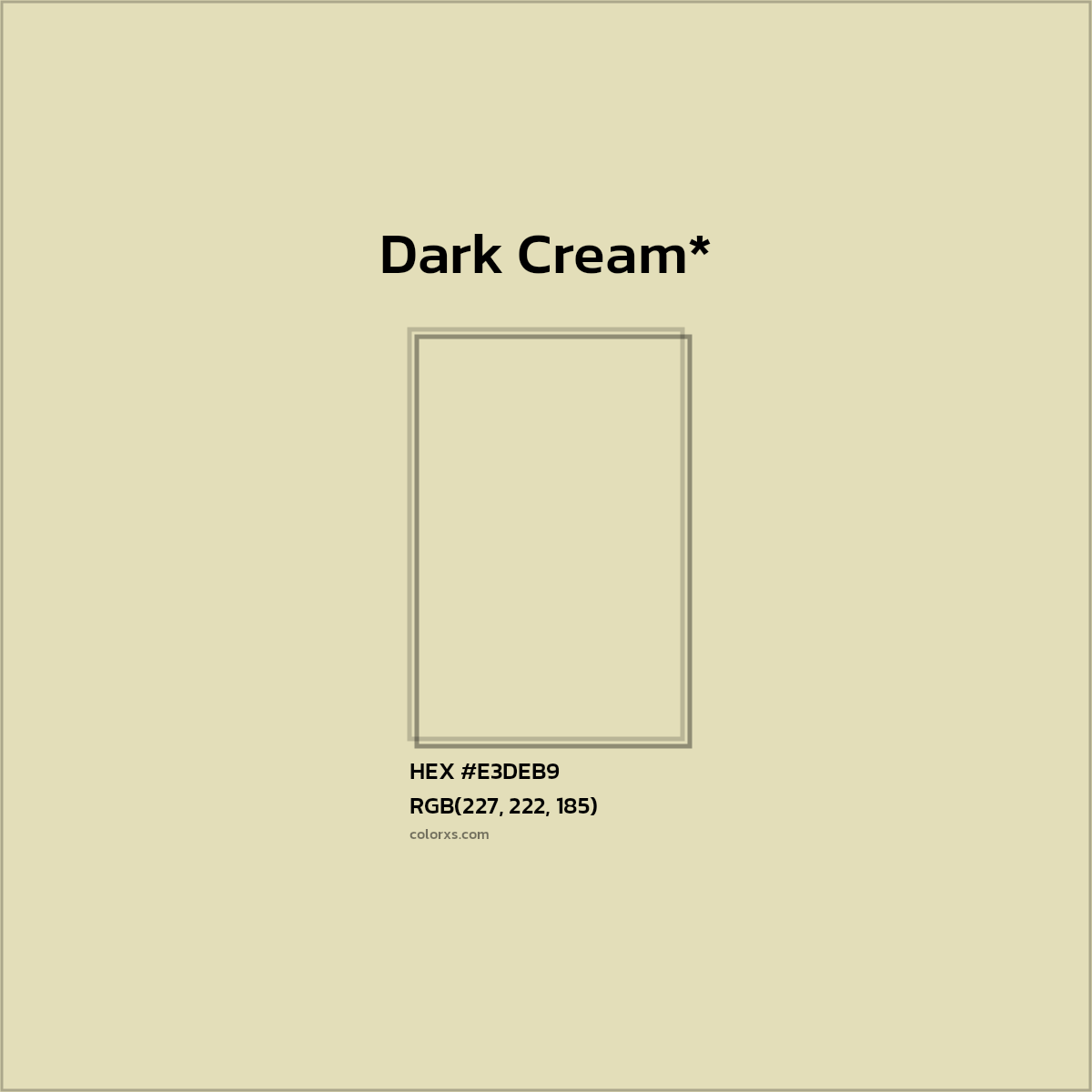 HEX #E3DEB9 Color Name, Color Code, Palettes, Similar Paints, Images