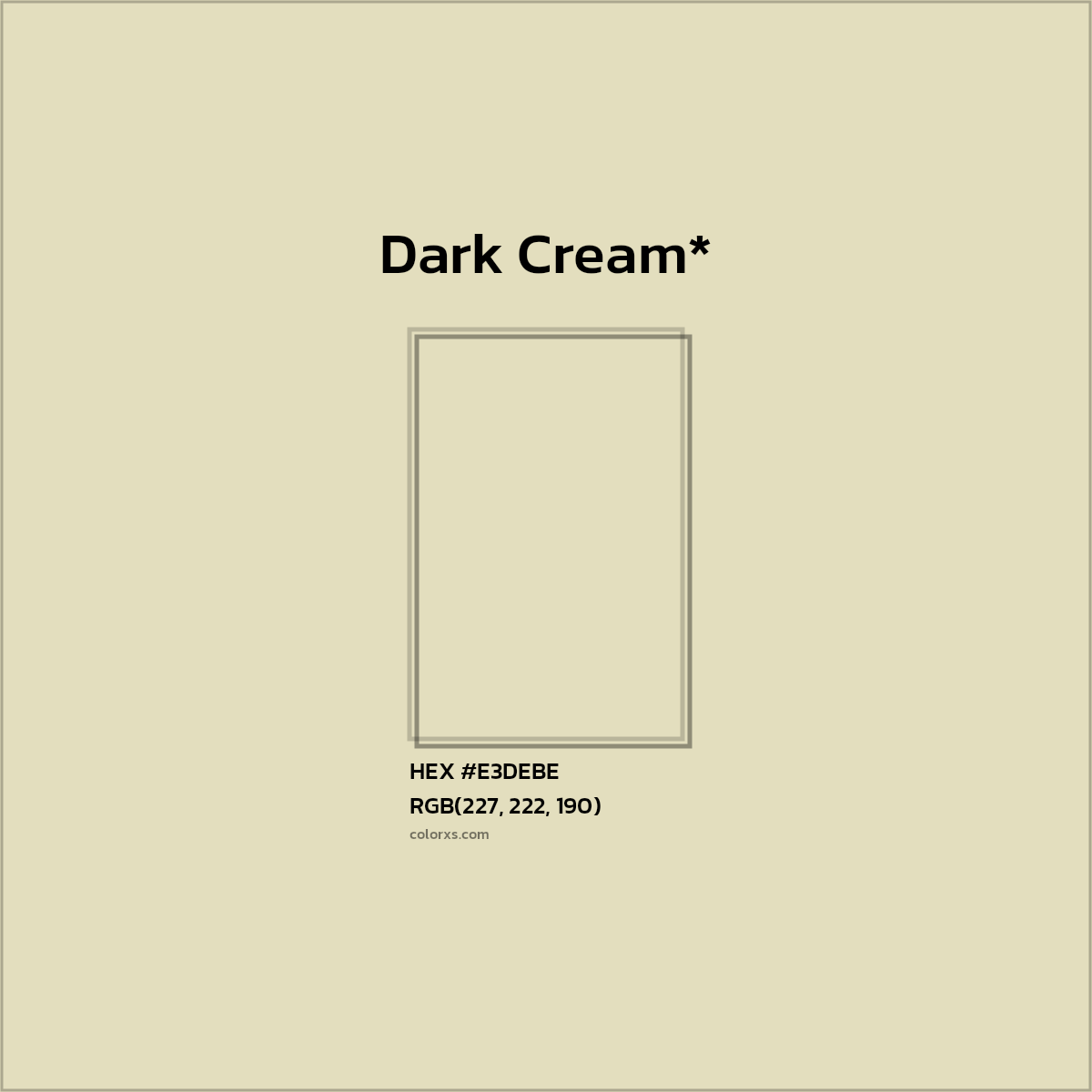 HEX #E3DEBE Color Name, Color Code, Palettes, Similar Paints, Images