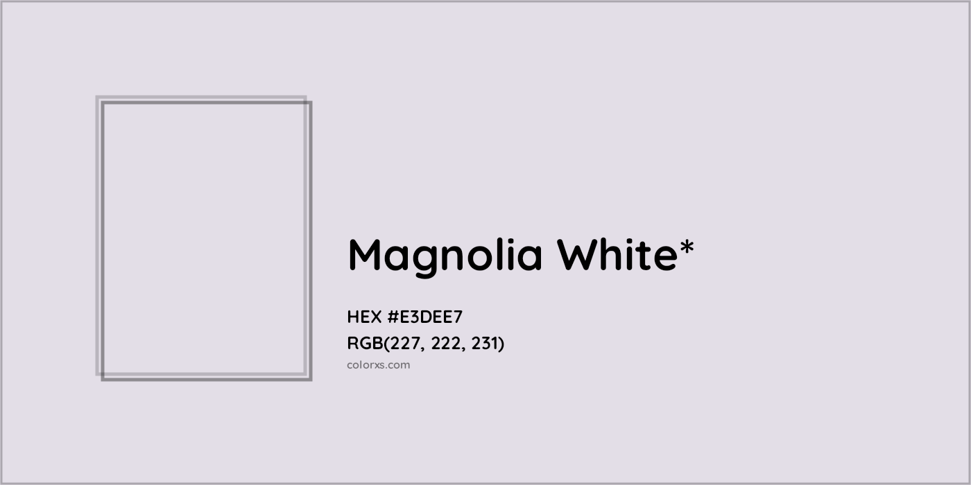 HEX #E3DEE7 Color Name, Color Code, Palettes, Similar Paints, Images