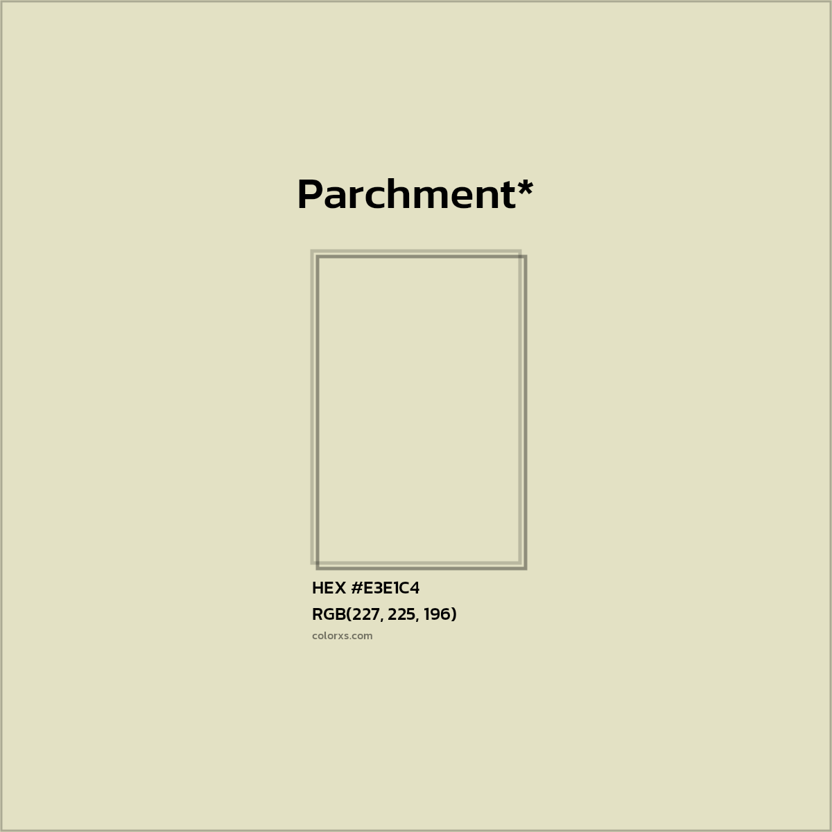 HEX #E3E1C4 Color Name, Color Code, Palettes, Similar Paints, Images