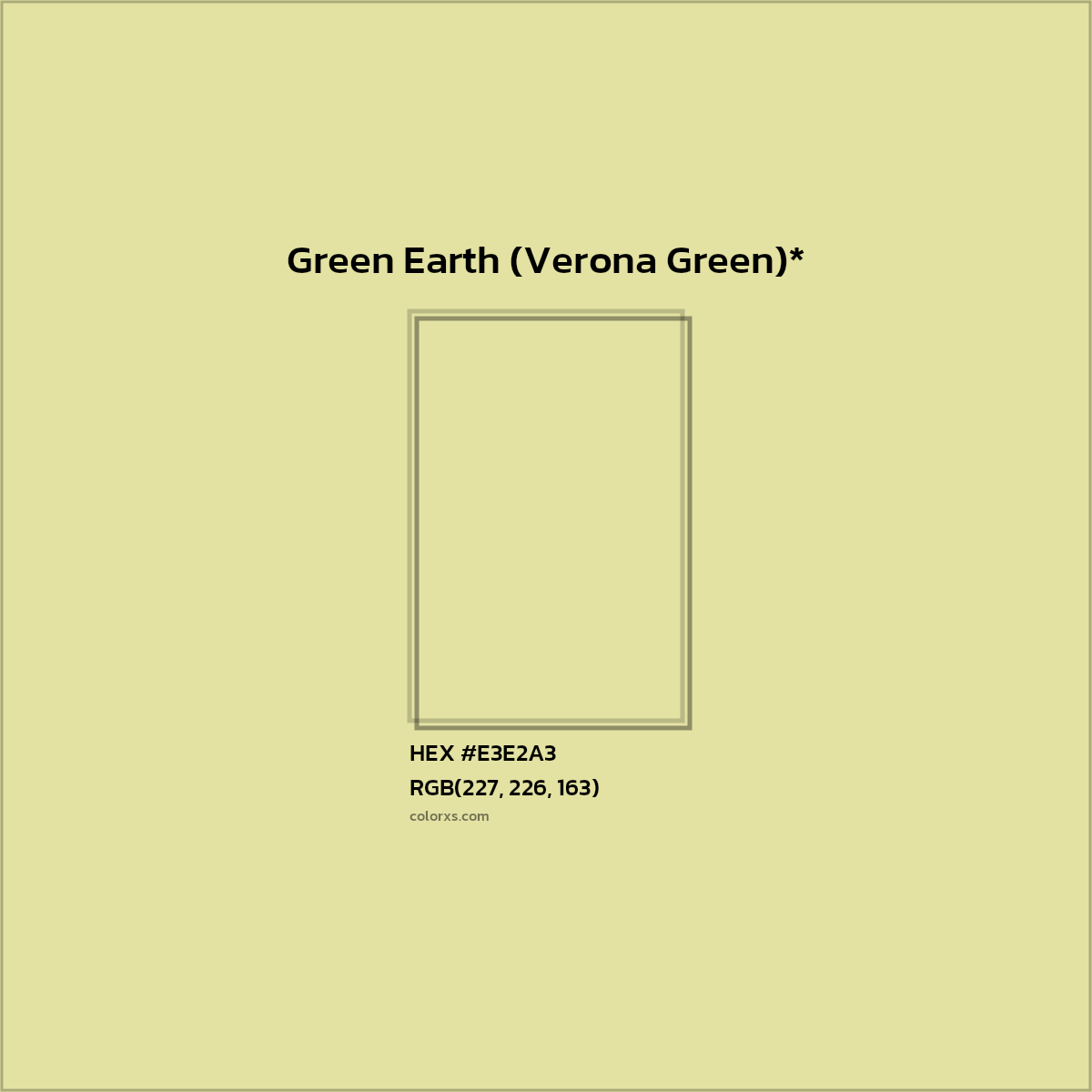 HEX #E3E2A3 Color Name, Color Code, Palettes, Similar Paints, Images