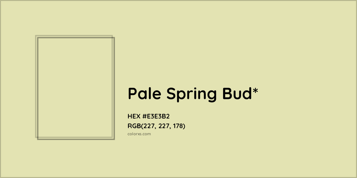 HEX #E3E3B2 Color Name, Color Code, Palettes, Similar Paints, Images