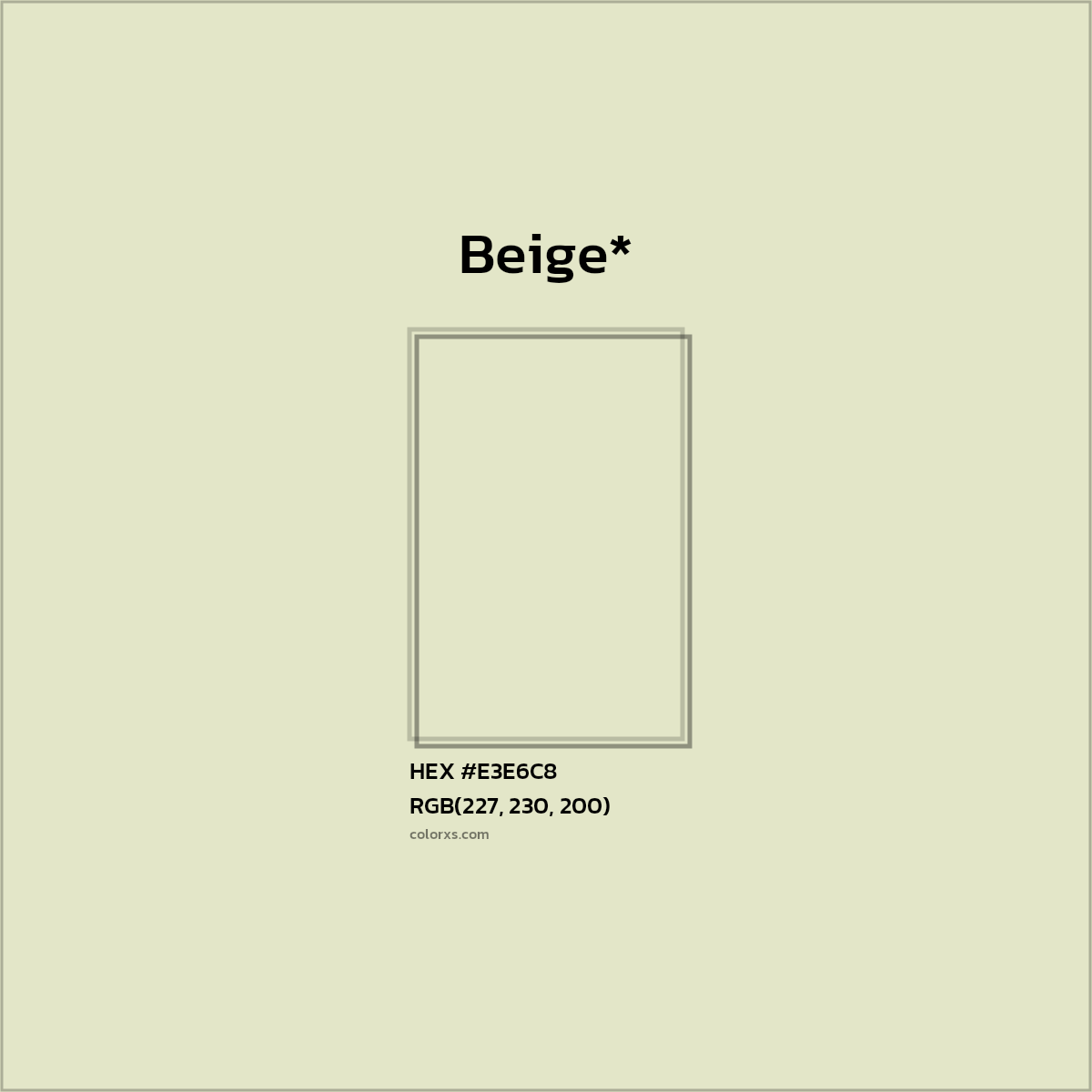 HEX #E3E6C8 Color Name, Color Code, Palettes, Similar Paints, Images