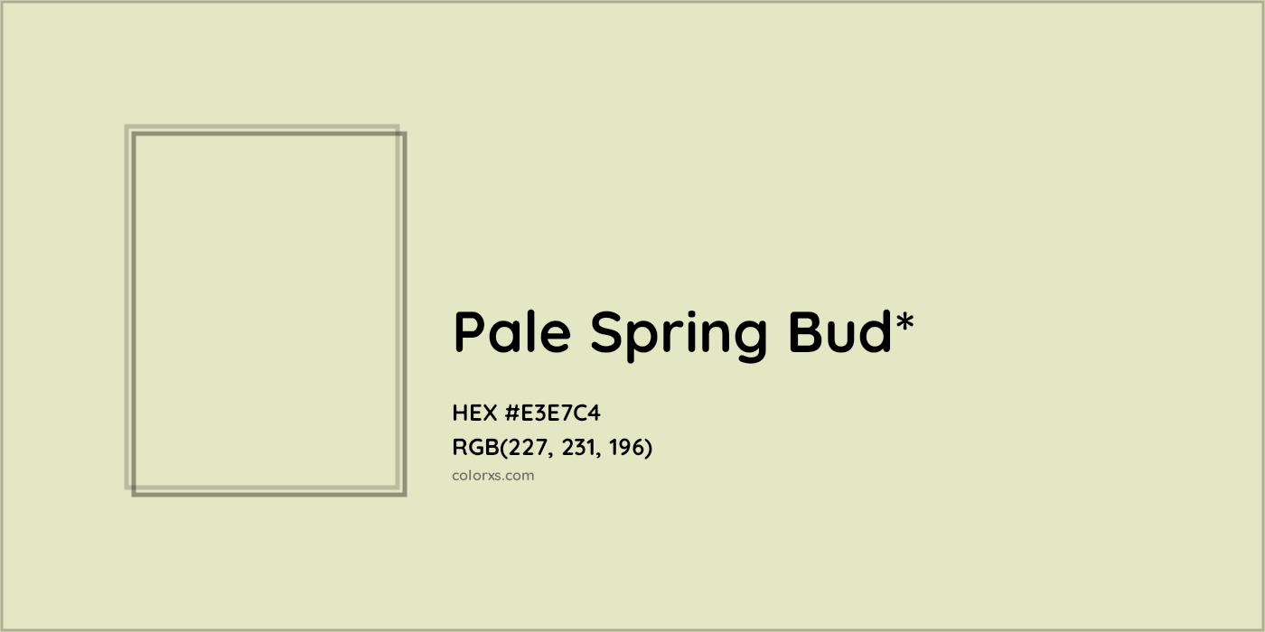 HEX #E3E7C4 Color Name, Color Code, Palettes, Similar Paints, Images
