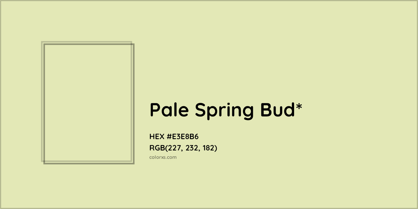 HEX #E3E8B6 Color Name, Color Code, Palettes, Similar Paints, Images