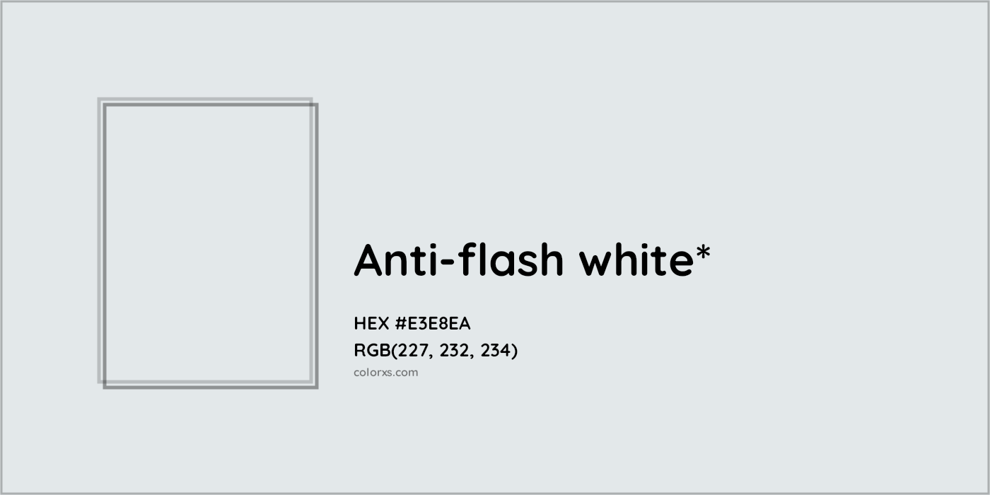 HEX #E3E8EA Color Name, Color Code, Palettes, Similar Paints, Images