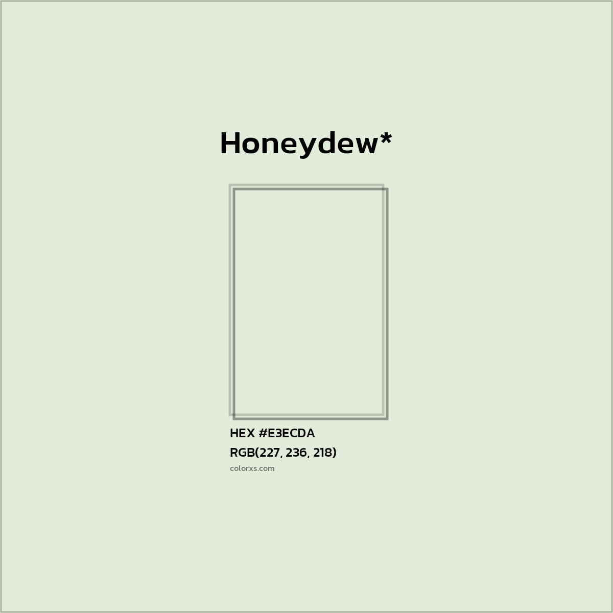 HEX #E3ECDA Color Name, Color Code, Palettes, Similar Paints, Images