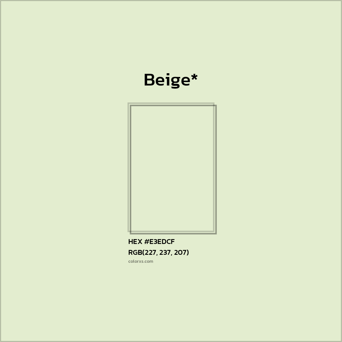 HEX #E3EDCF Color Name, Color Code, Palettes, Similar Paints, Images