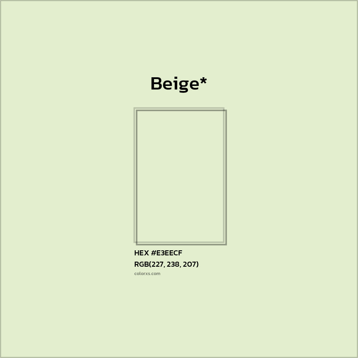 HEX #E3EECF Color Name, Color Code, Palettes, Similar Paints, Images