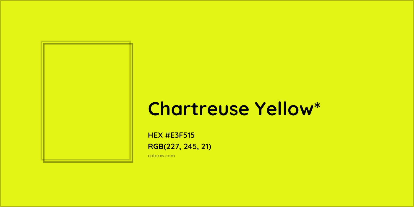 HEX #E3F515 Color Name, Color Code, Palettes, Similar Paints, Images