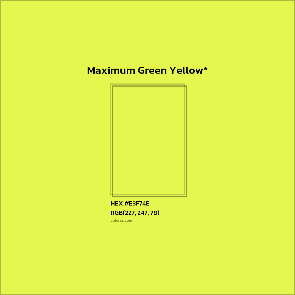 HEX #E3F74E Color Name, Color Code, Palettes, Similar Paints, Images