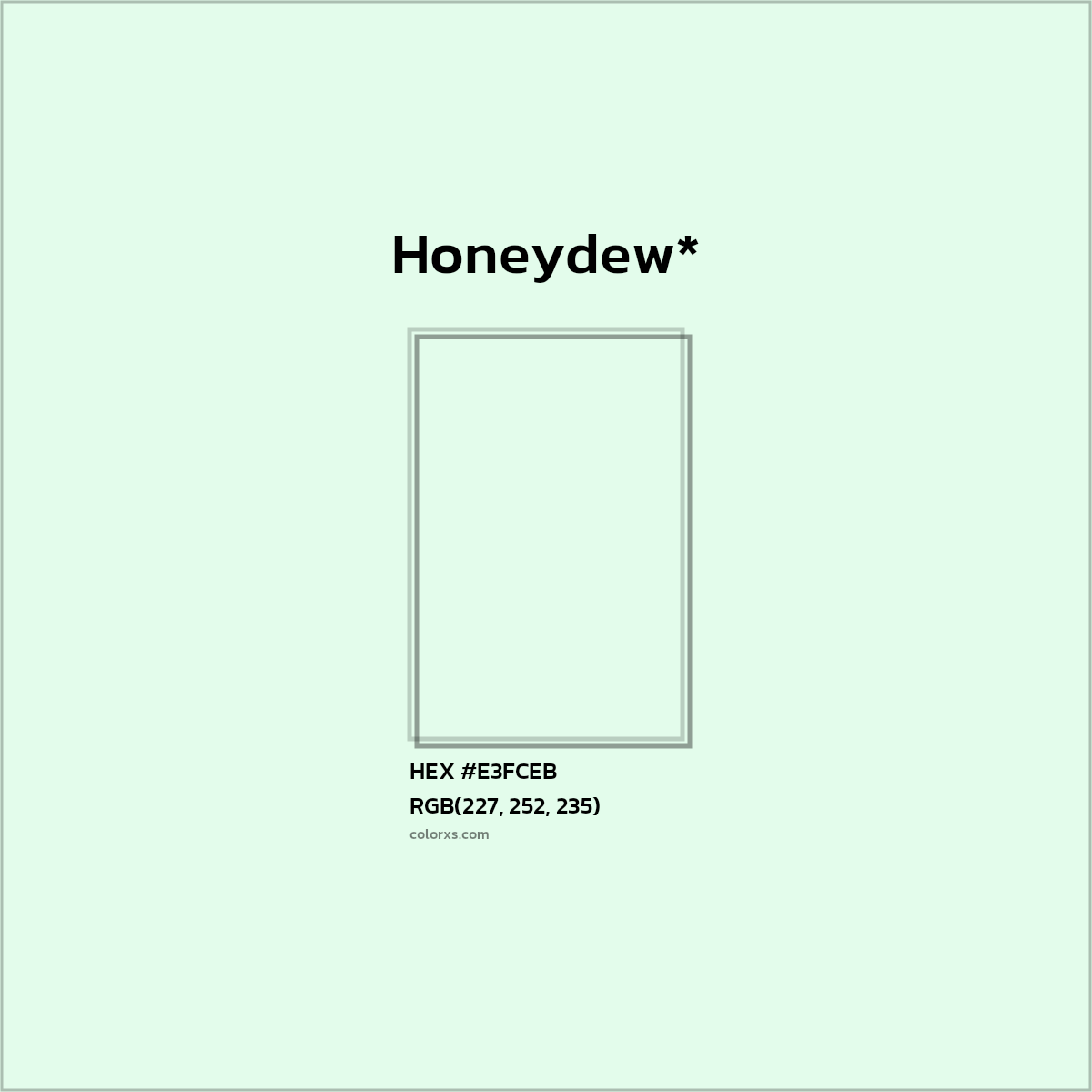 HEX #E3FCEB Color Name, Color Code, Palettes, Similar Paints, Images